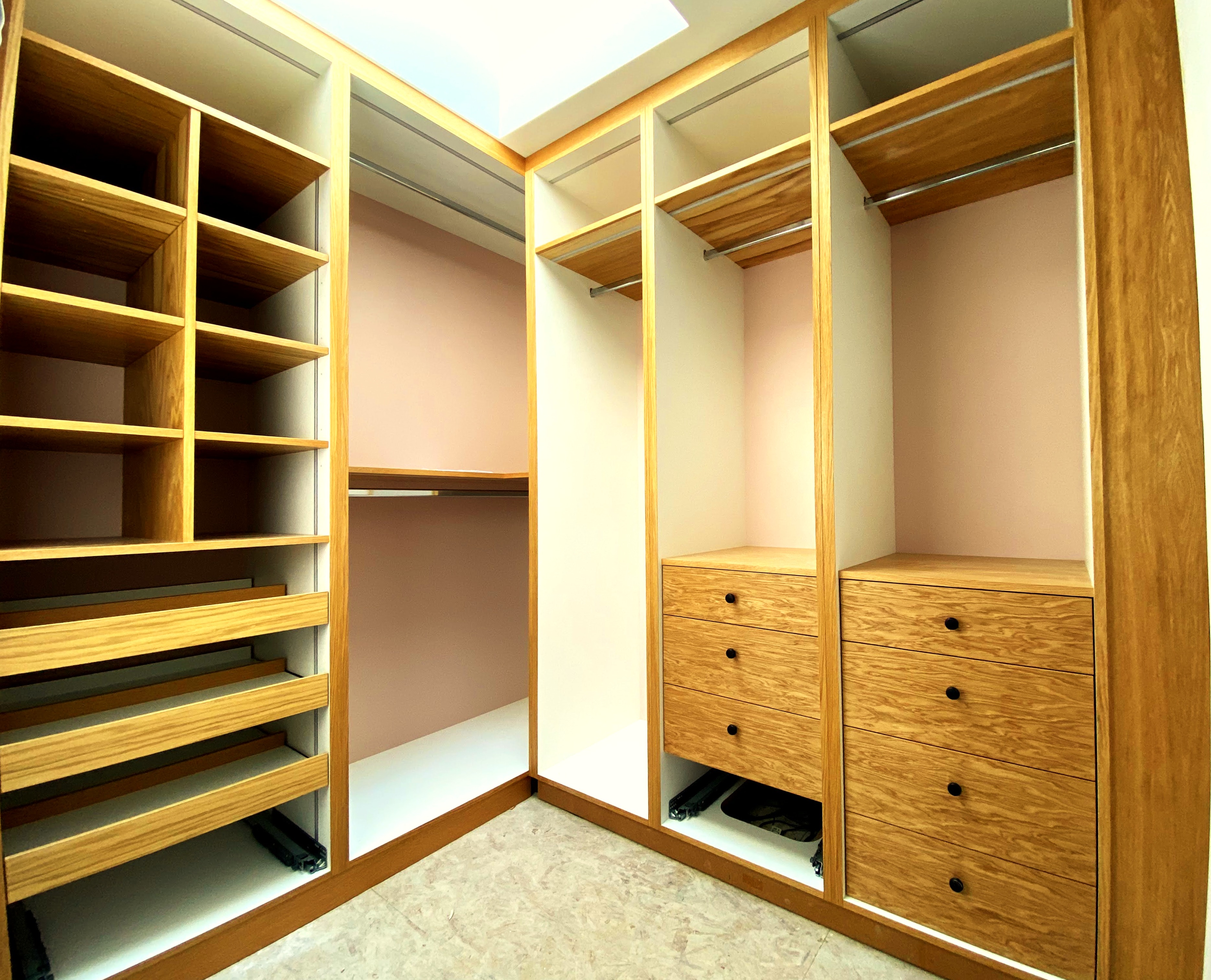 Bespoke furniture doors and trim detail